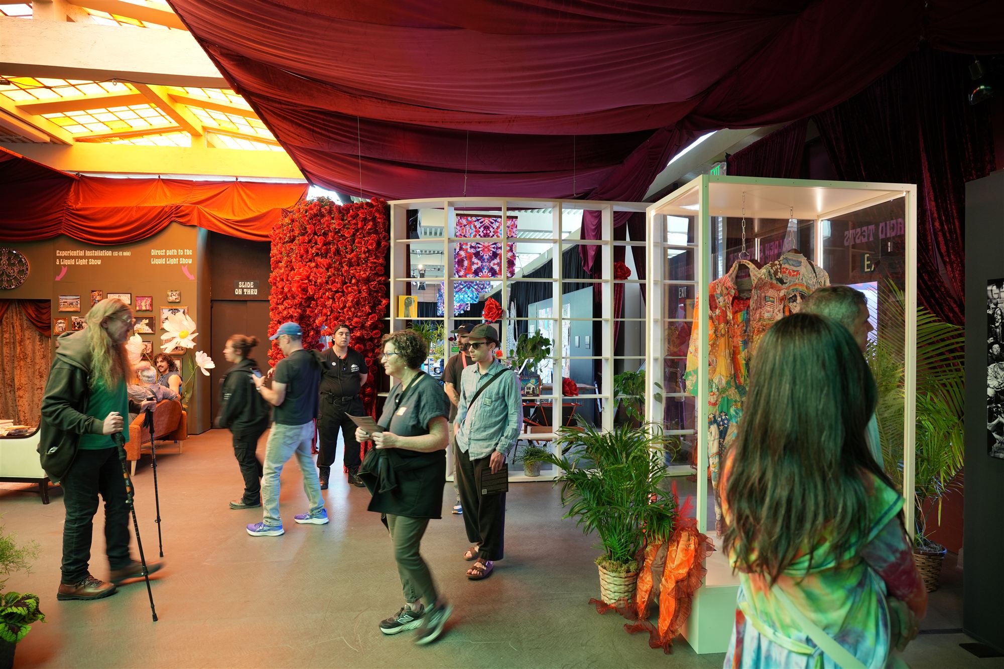 The hall in Exhibit mode